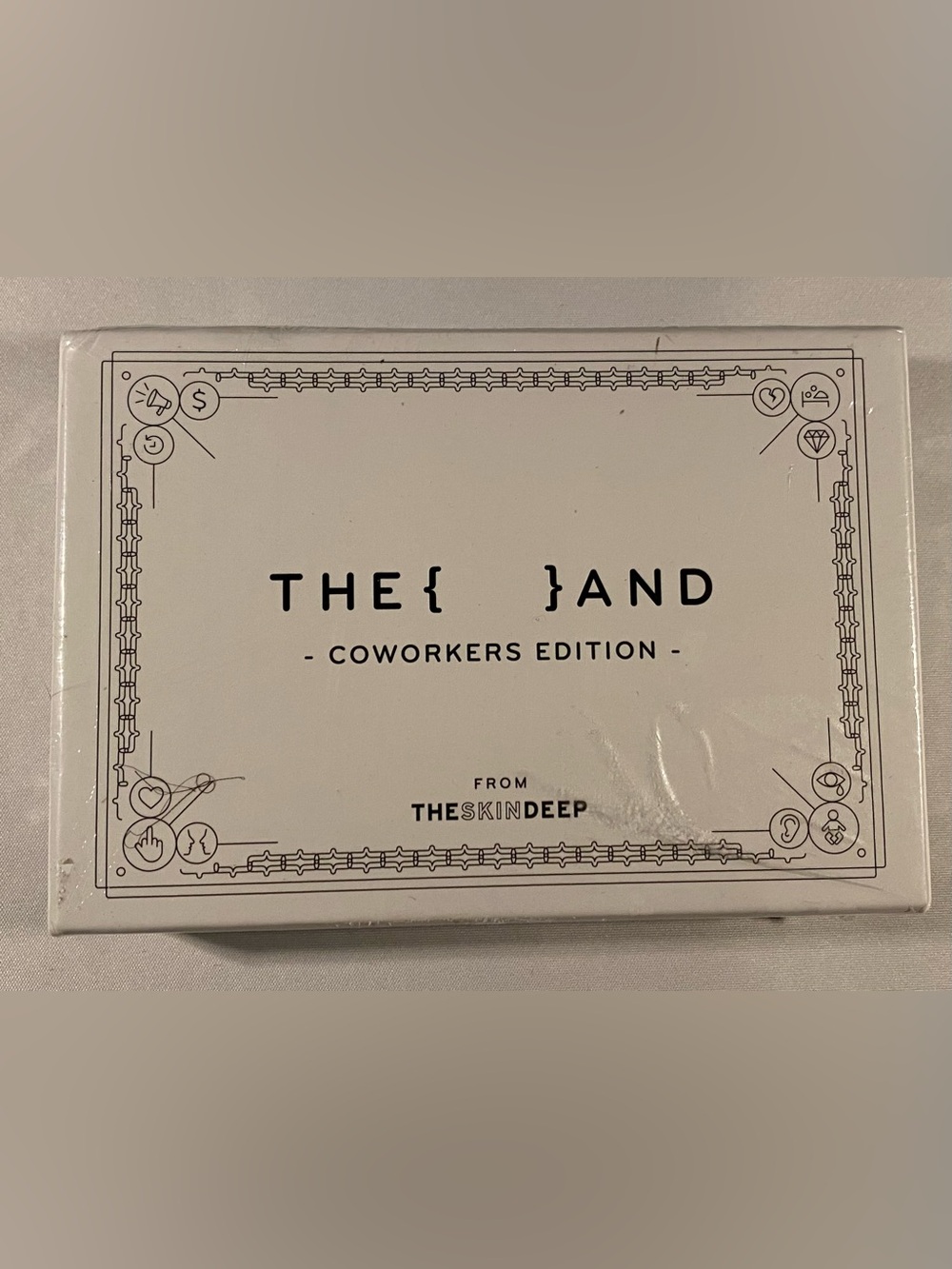 The { } And: Coworkers Edition Card Game - The Skin Deep - 2019